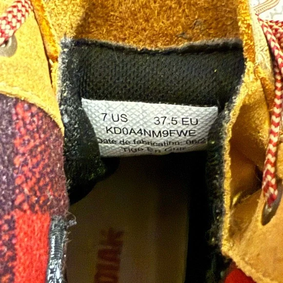 Kodiak Cloverdale Plaid Waterproof Boot Size 7.5 - Picture 8 of 13